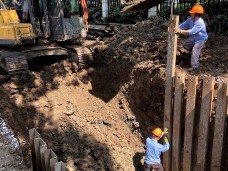 江蘇蘇州榭雨110千伏變電站2號主變電擴建工程線路工程土建部分