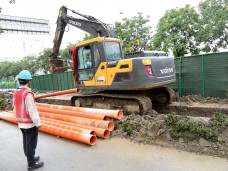 江蘇蘇州榭雨110千伏變電站2號主變電擴建工程線路工程土建部分